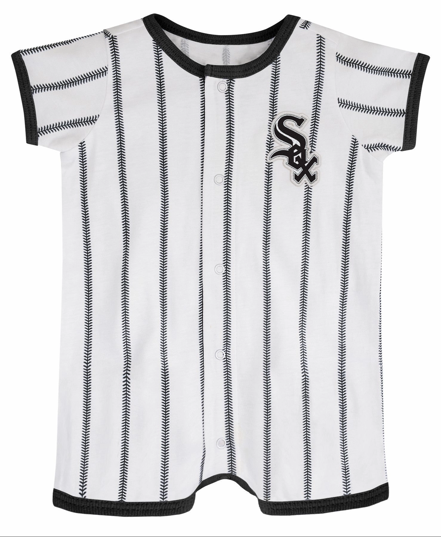 Infant MLB Chicago White Sox Power Hitter Short Sleeve Coverall