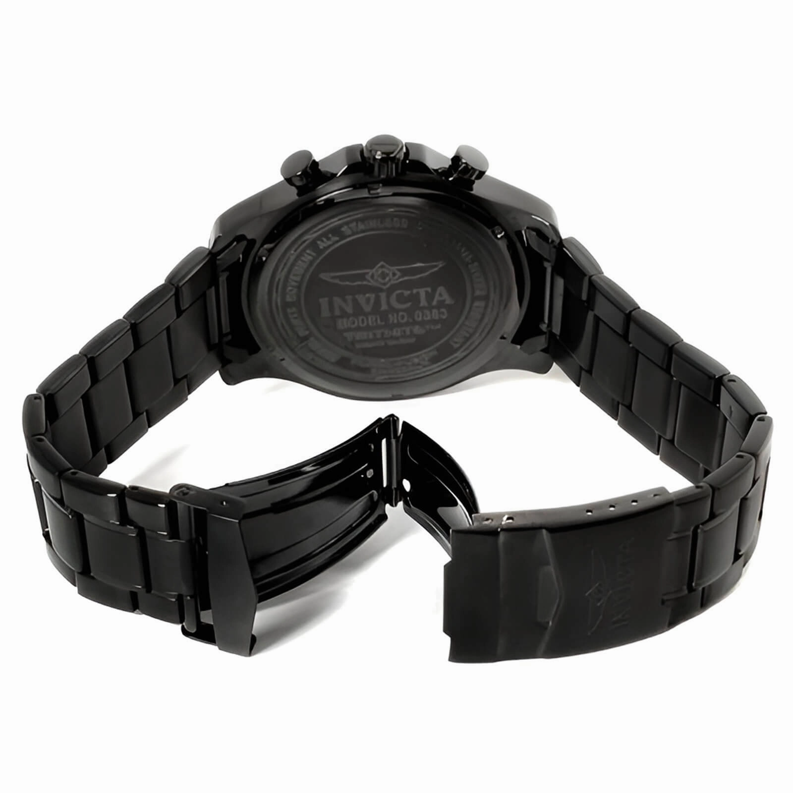 Invicta 0383 Men's Oversized Quartz Chronograph Carbon Fiber Dial Watch