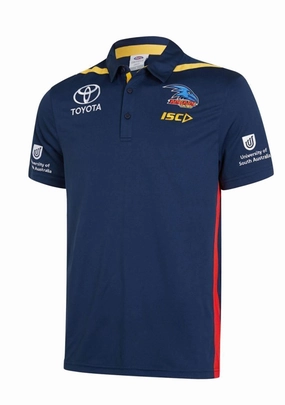 ISC Adelaide Crows 2019 Mens Media Polo <BR> AC19POL01M