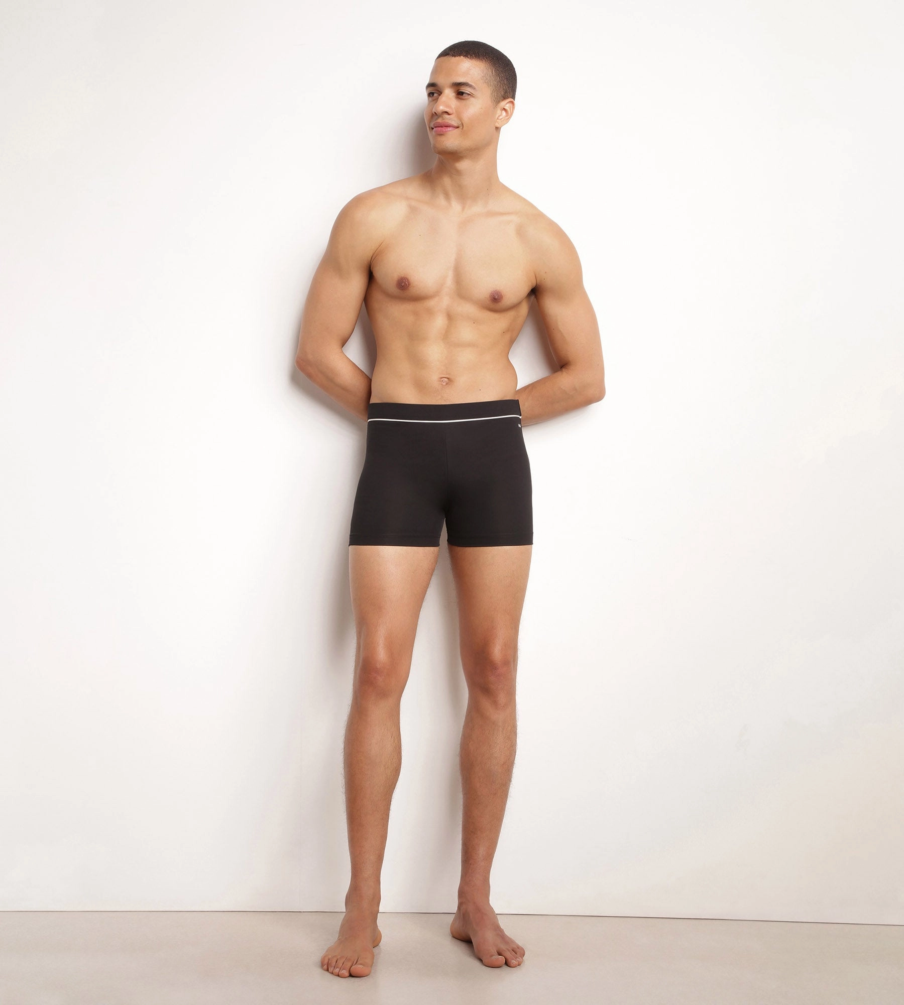 Maillot de bain homme en microfibre Noire Dim Move