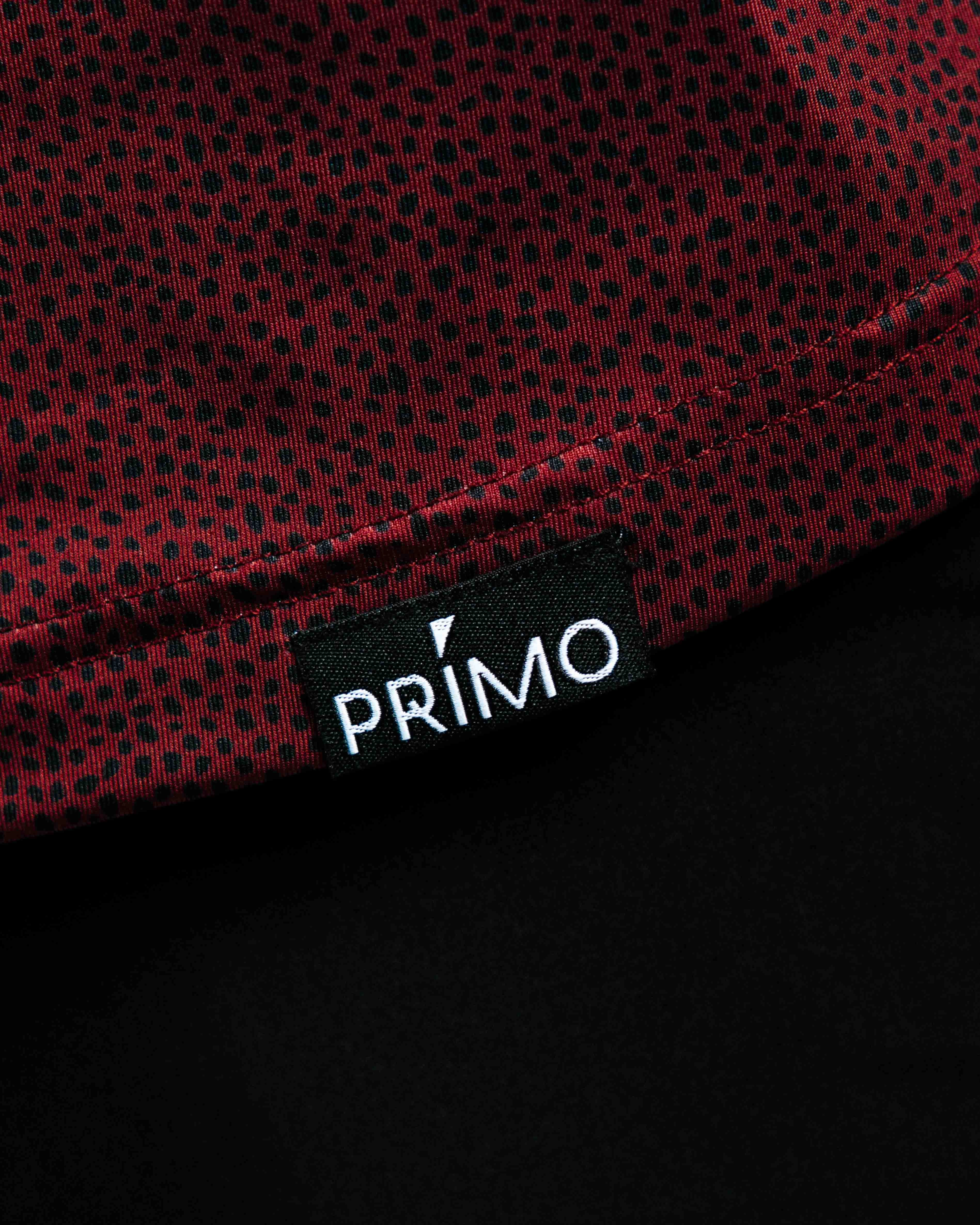 Maroon Pebble Blade Polo