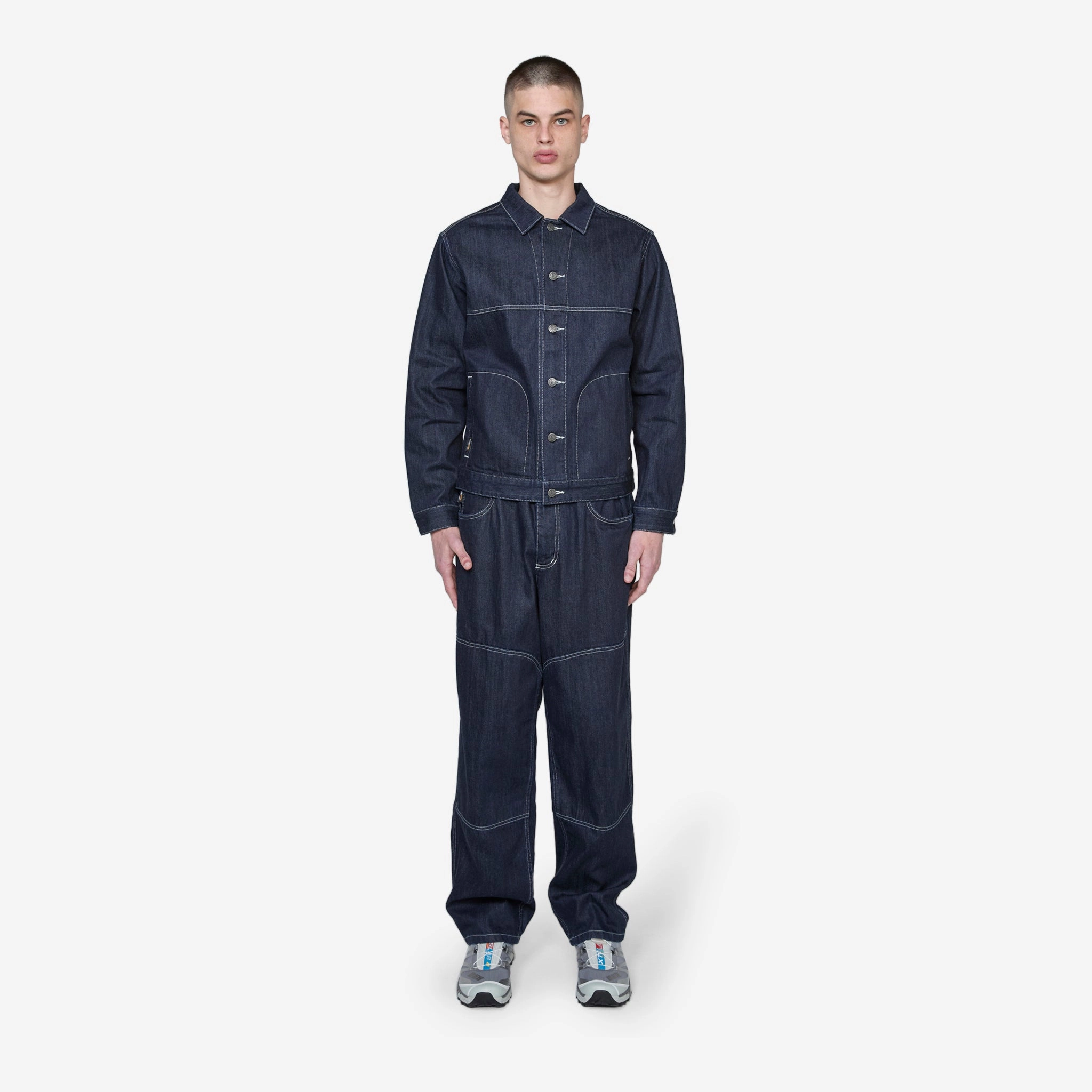 Meadows Double Knee Pant Raw Rinse