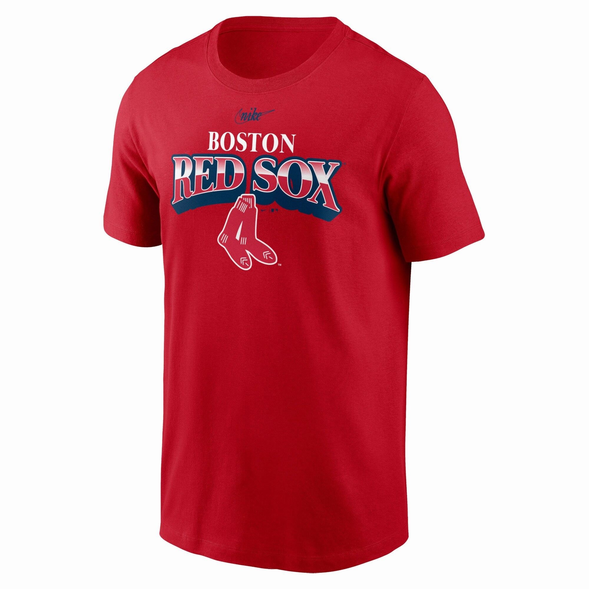 Men's Boston Red Sox Cooperstown Rewind Red T-Shirt