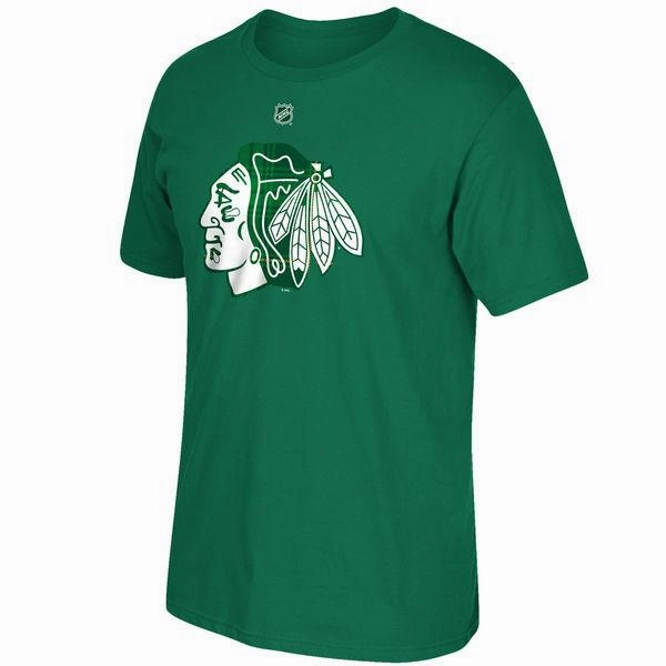 Men's Chicago Blackhawks Patrick Kane St. Patricks's Name & Number T-Shirt