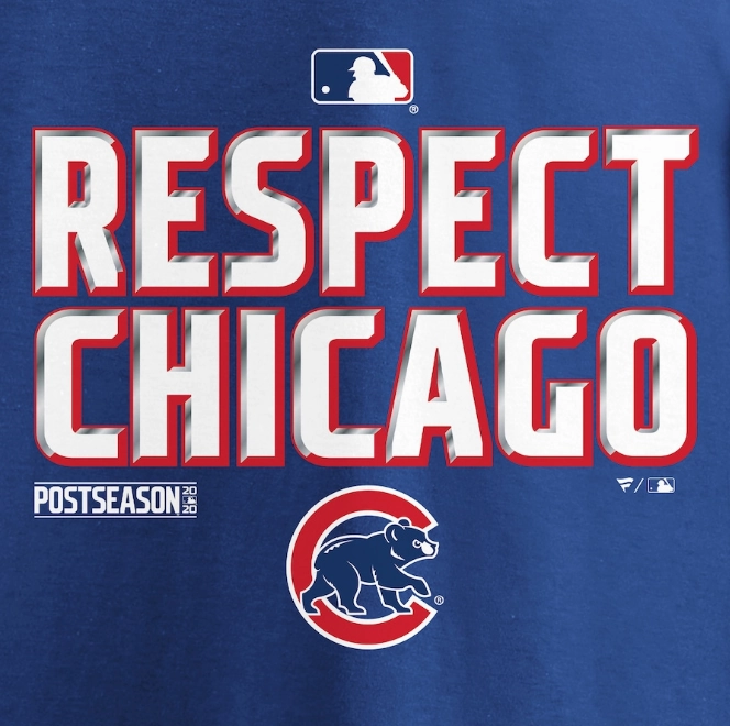 Men's Chicago Cubs Fanatics Branded Royal 2020 Postseason Locker Room T-Shirt