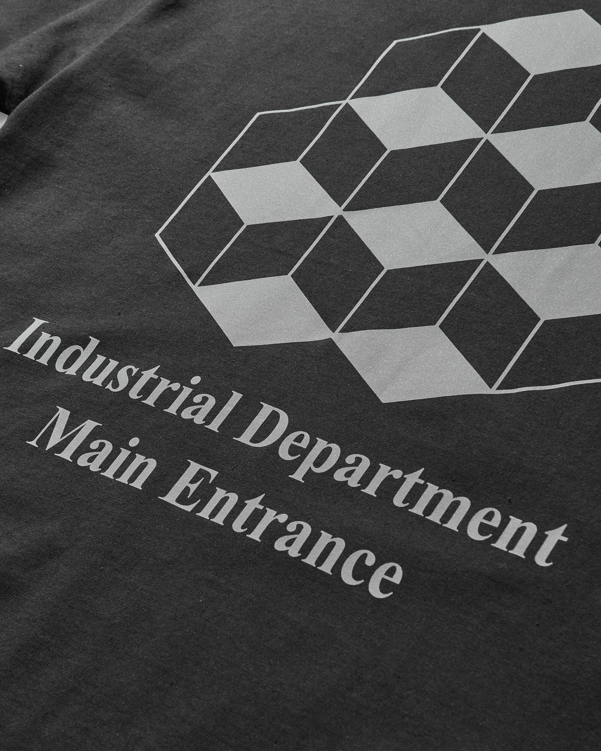 Men's Industrial Department T-Shirt Black