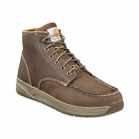Men's Lightweight 4-inch Wedge Chukka Boot - Dark Brown (Regular Width)