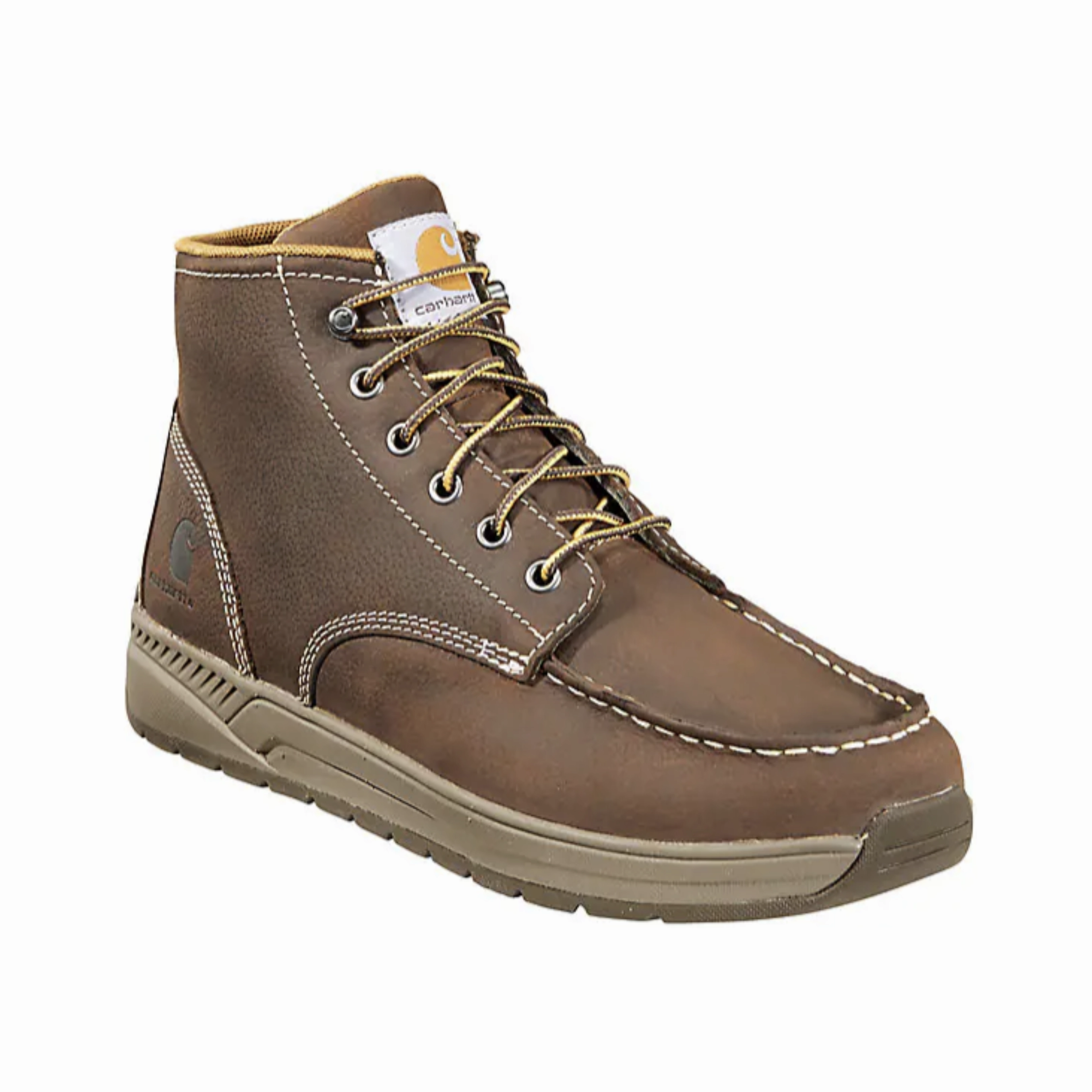 Men's Lightweight 4-inch Wedge Chukka Boot - Dark Brown (Regular Width)