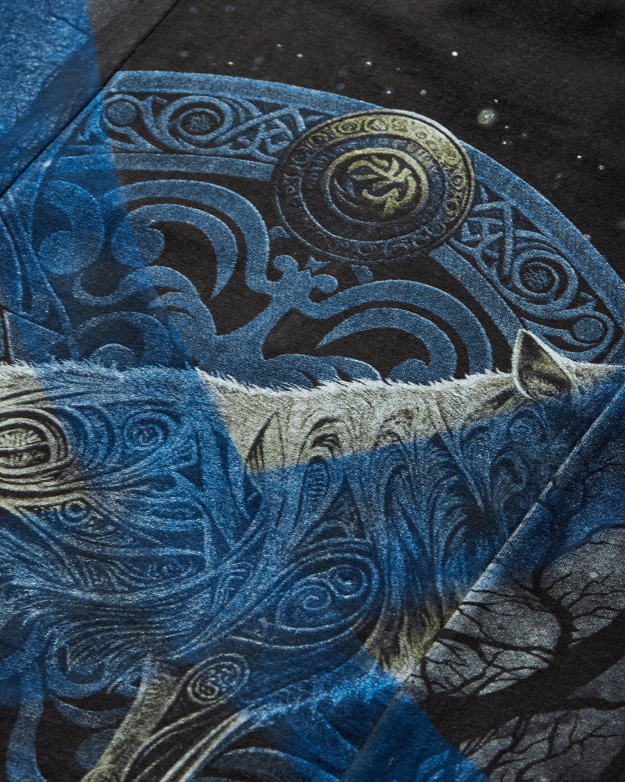 Men's Mia Phantasy T-Shirt Black / Blue