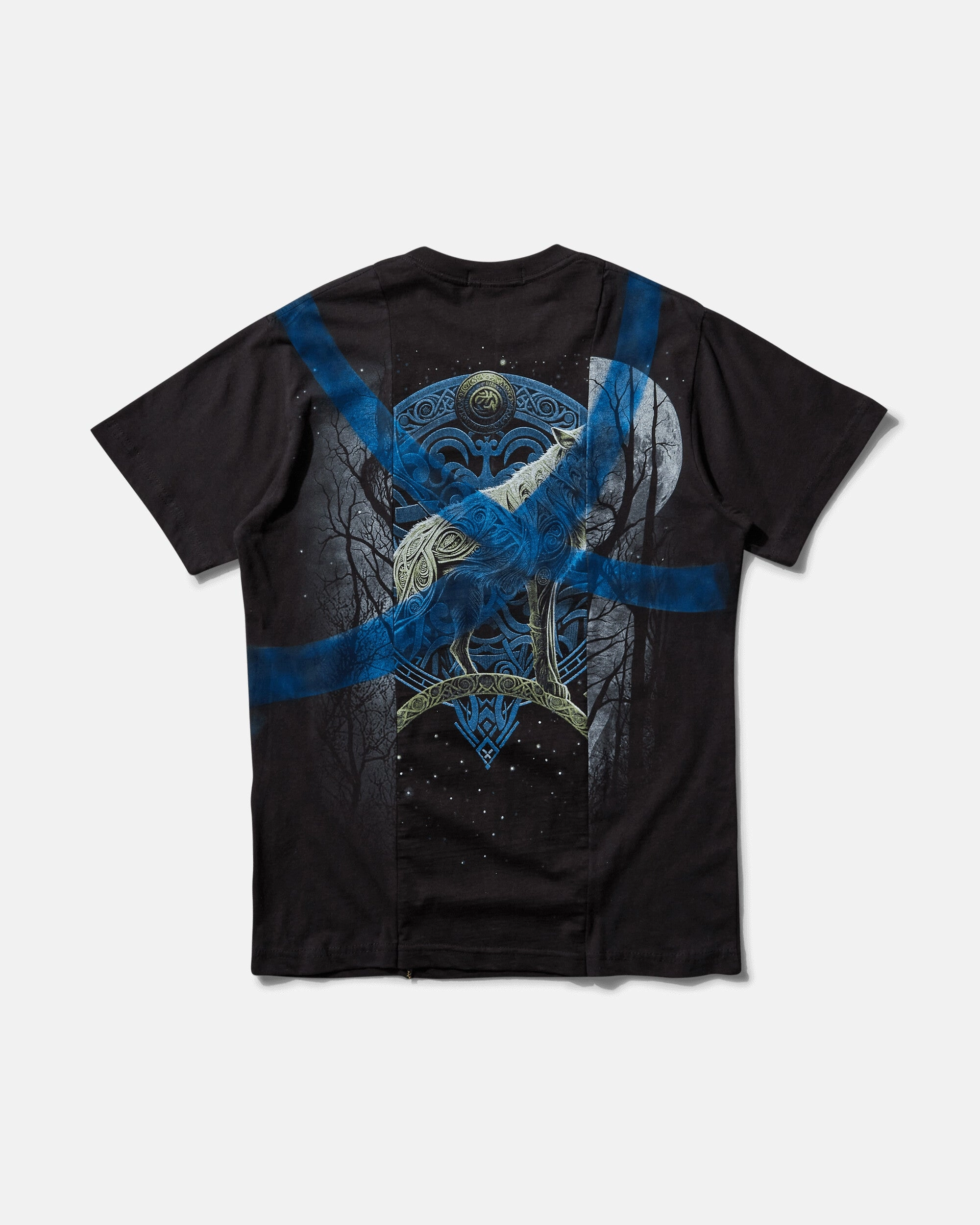 Men's Mia Phantasy T-Shirt Black / Blue