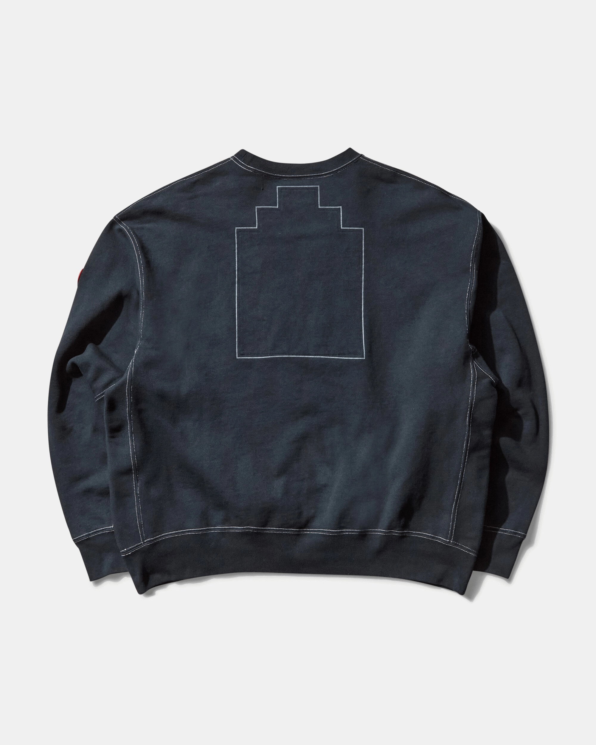 Men's Overdye MD Machines Crewneck Sweatshirt Black