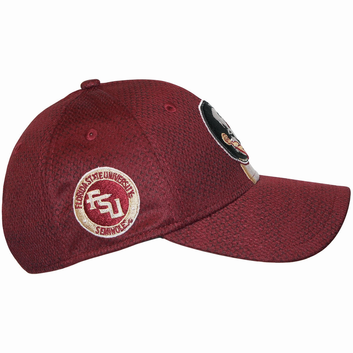 New Era Seminole Logo 940 Adjustable NFL24 Sideline Cap - Garnet