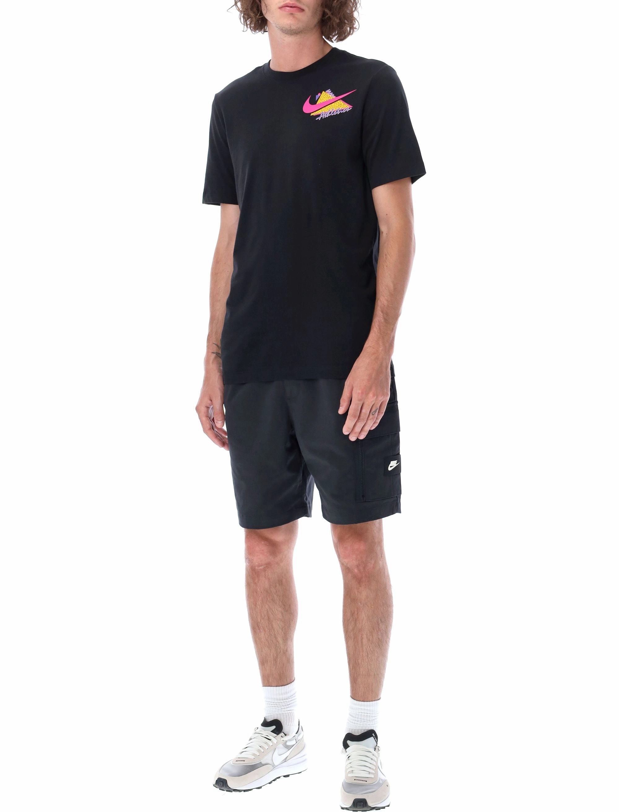 Nike Logo Printed Crewneck T-Shirt