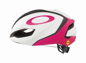 Oakley ARO5 Road Helmet - White-Rubine Red