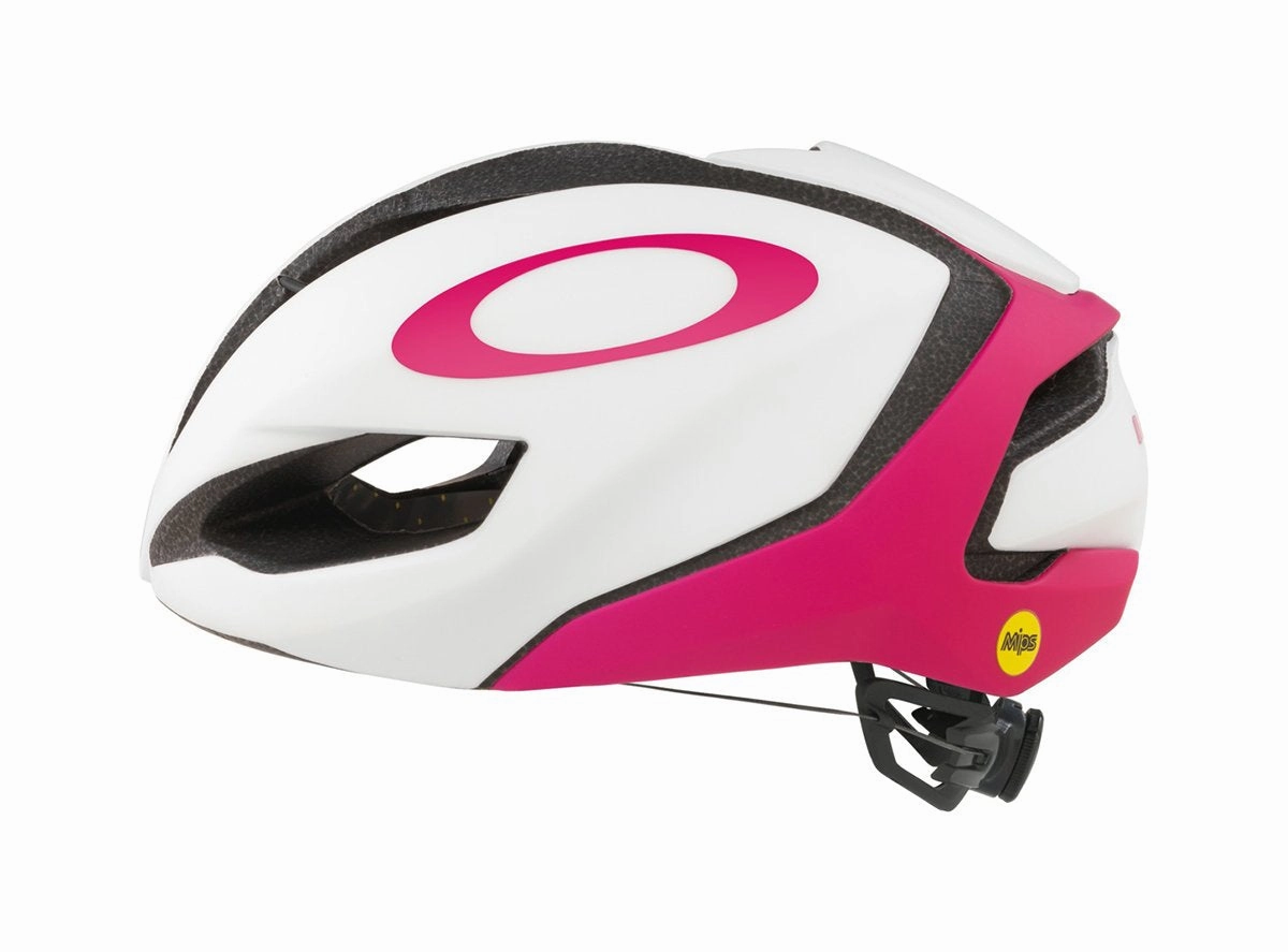 Oakley ARO5 Road Helmet - White-Rubine Red