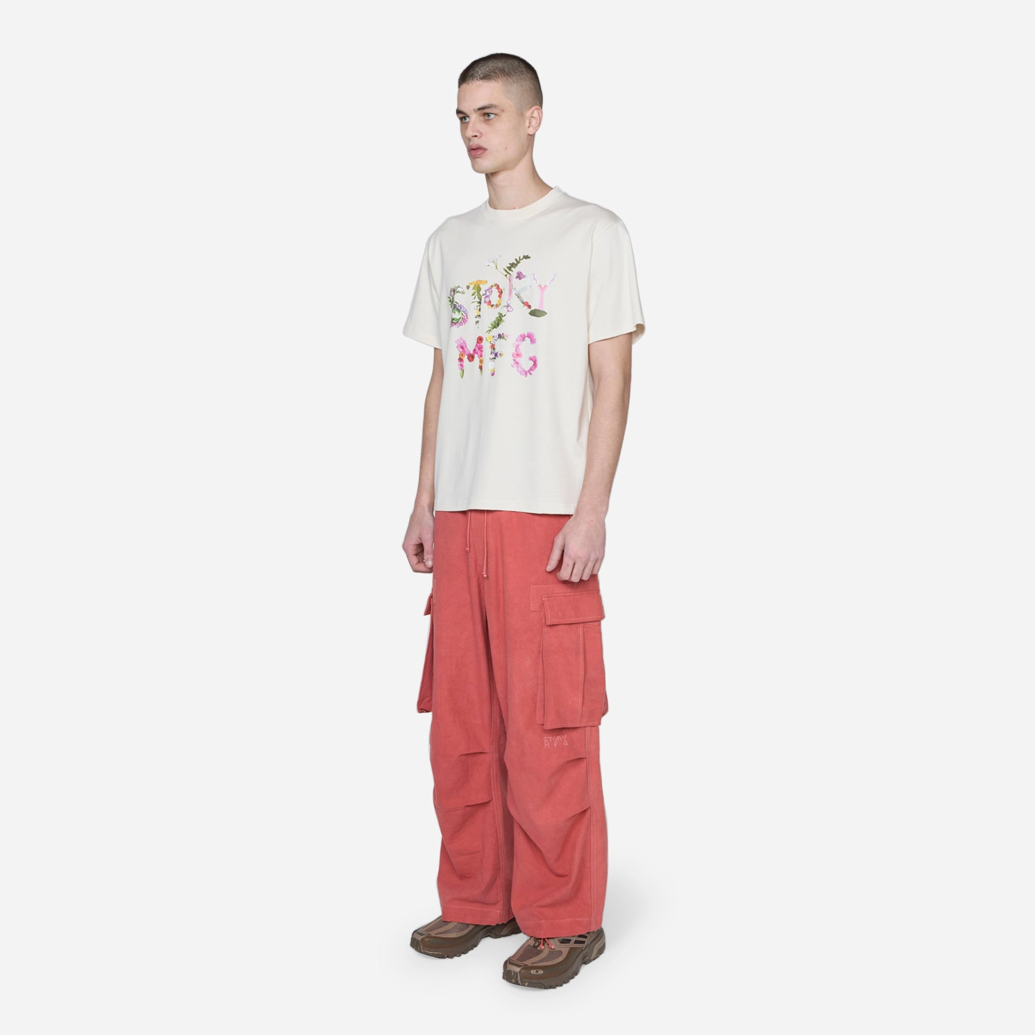 Peace Pant Ancient Pink Slub