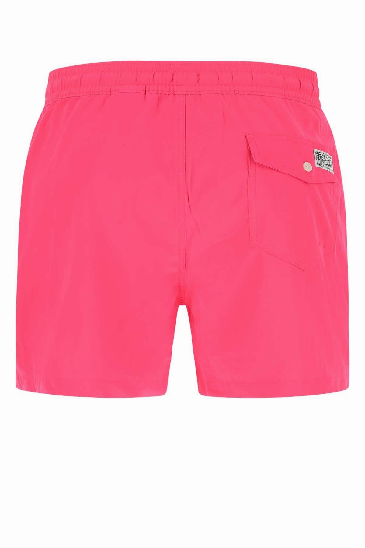 Polo Ralph Lauren Logo Patch Drawstring Swimming Shorts