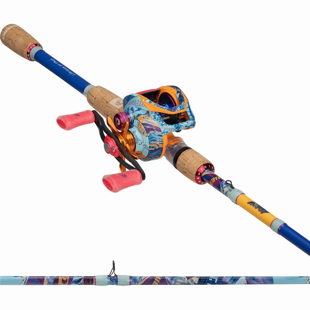 ProFISHiency Krazy Rizz Baitcast Combo - 7'2" - Medium Heavy