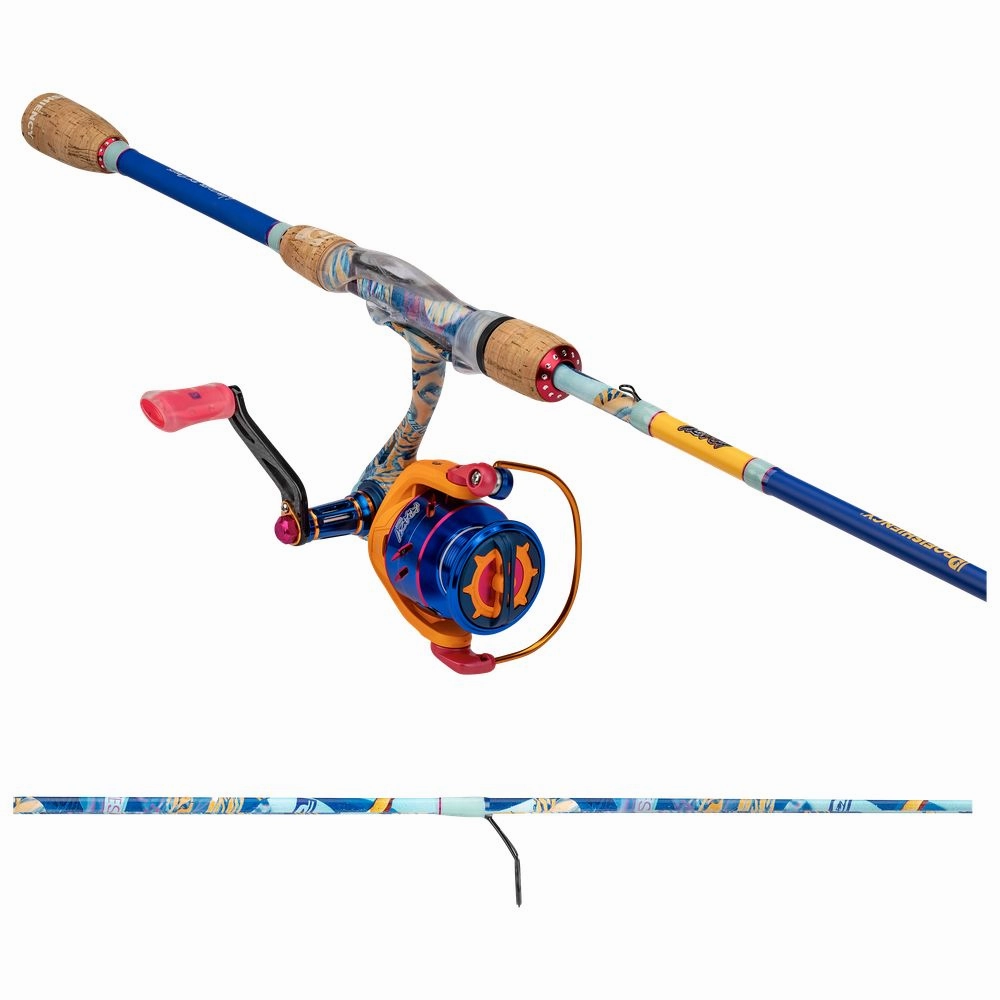 ProFISHiency KRZYRS67MFC Krazy Rizz Spinning Combo, 2000, 6'7", Medium
