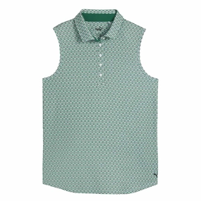 Puma - Women's MATTR Deco Sleeveless Golf Polo (623924 03)
