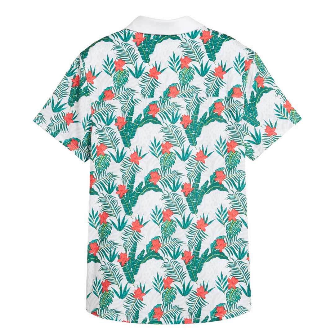 Puma - Women's MATTR Tropic Short Sleeve Golf Polo (623925 01)
