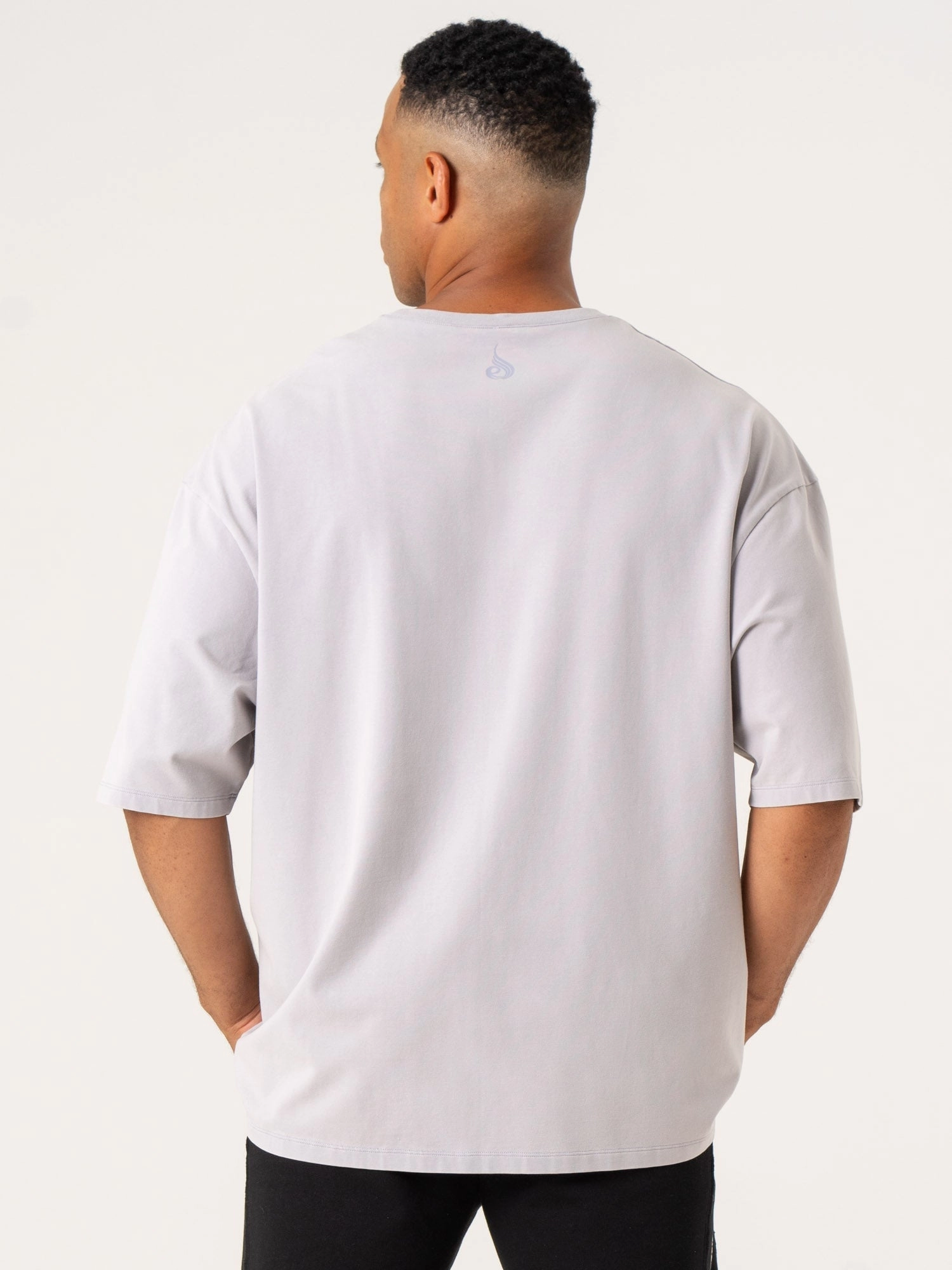 Pursuit Oversized T-Shirt - Lavender Stonewash