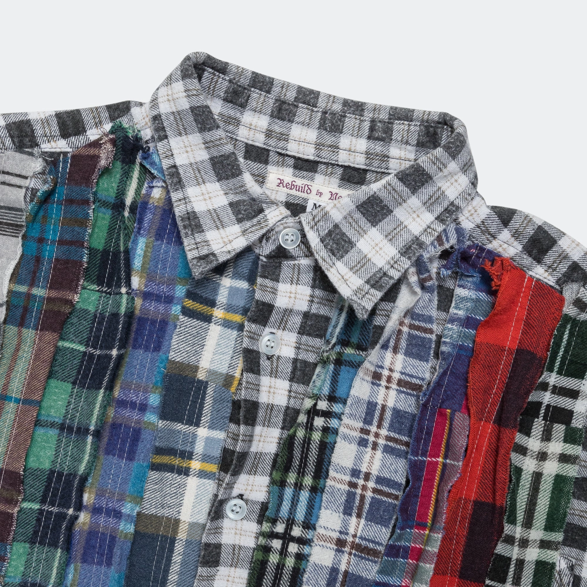 Rebuild Flannel Ribbon Shirt SS25 - Medium #5