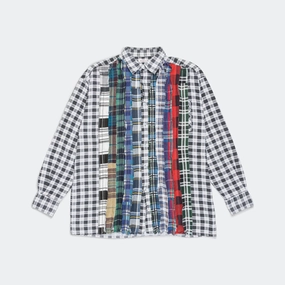 Rebuild Flannel Ribbon Shirt SS25 - Medium #5