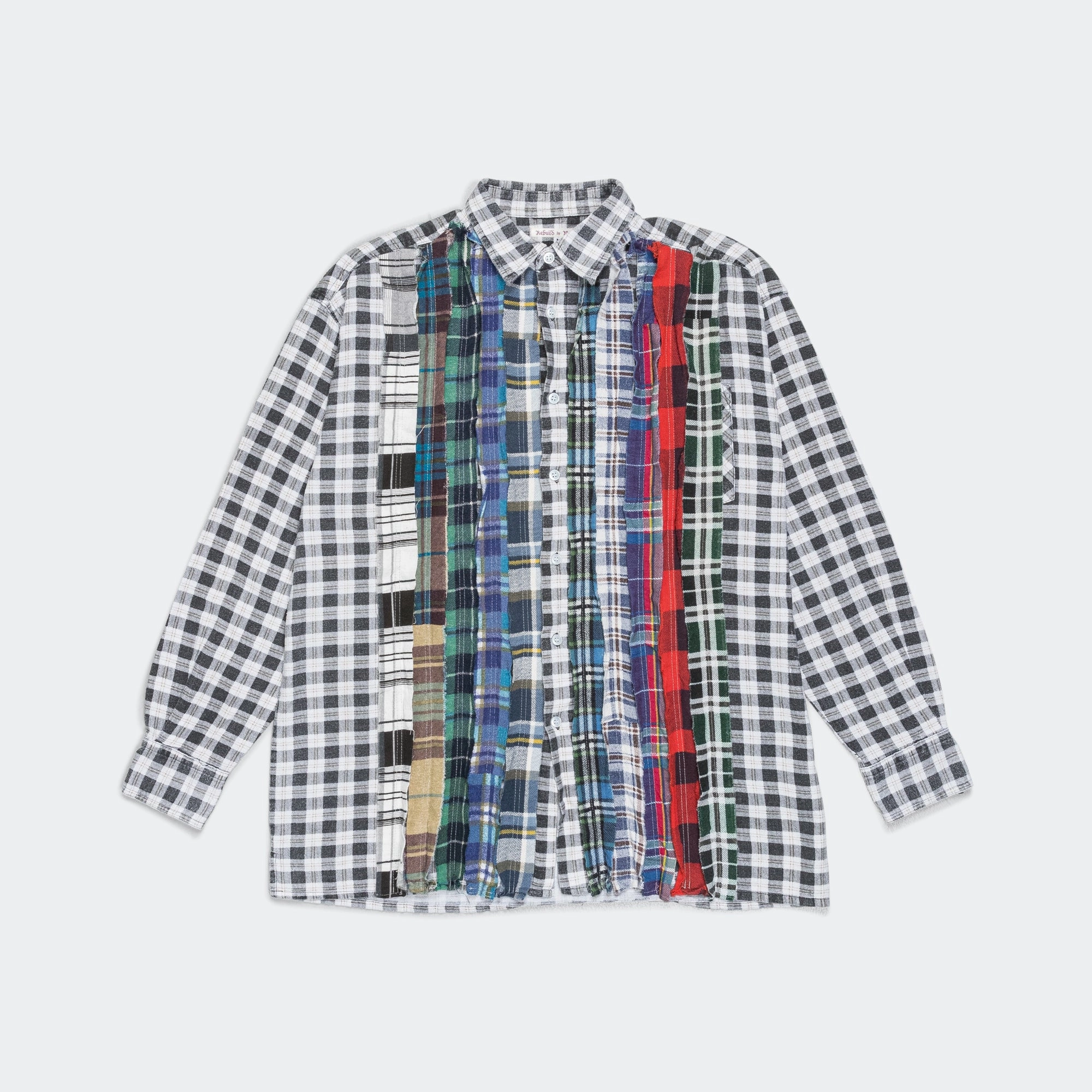 Rebuild Flannel Ribbon Shirt SS25 - Medium #5