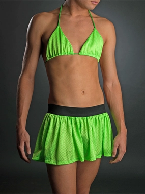 Reversible Mini Mesh Bralette- S and M Only