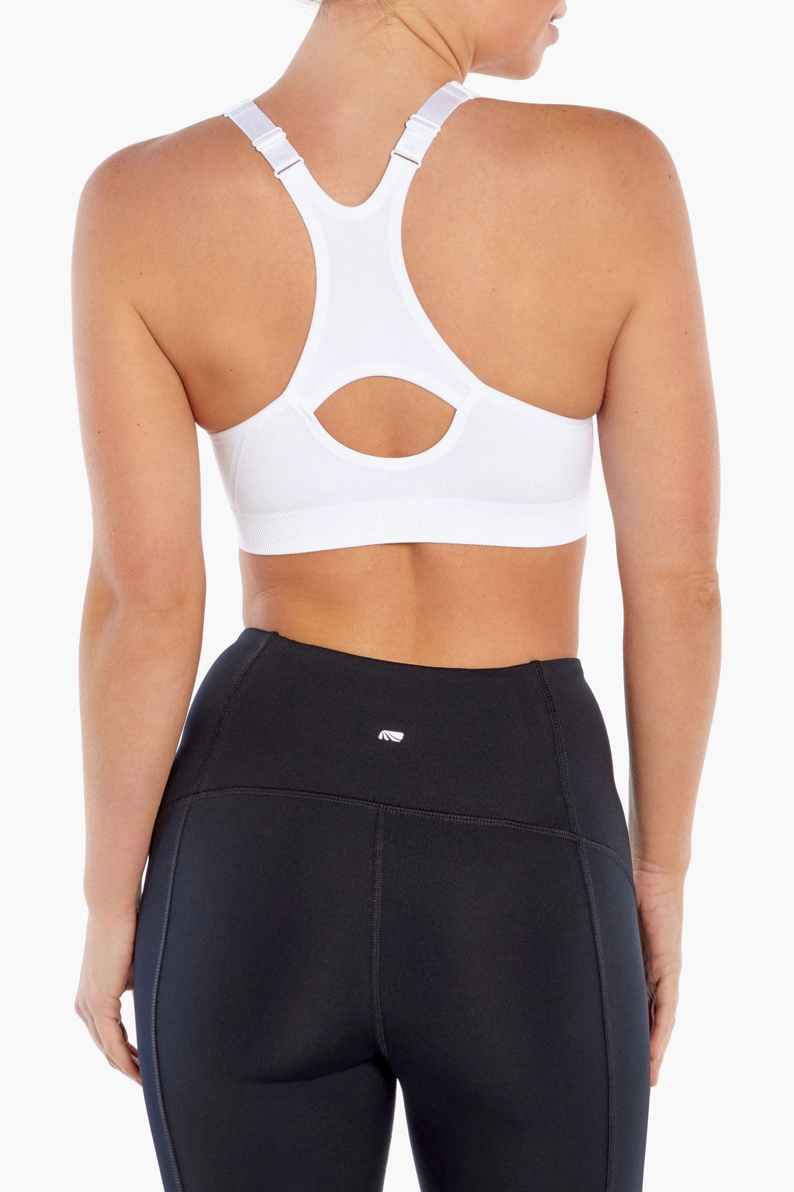 Savannah Seamless Front Zip Sports Bra