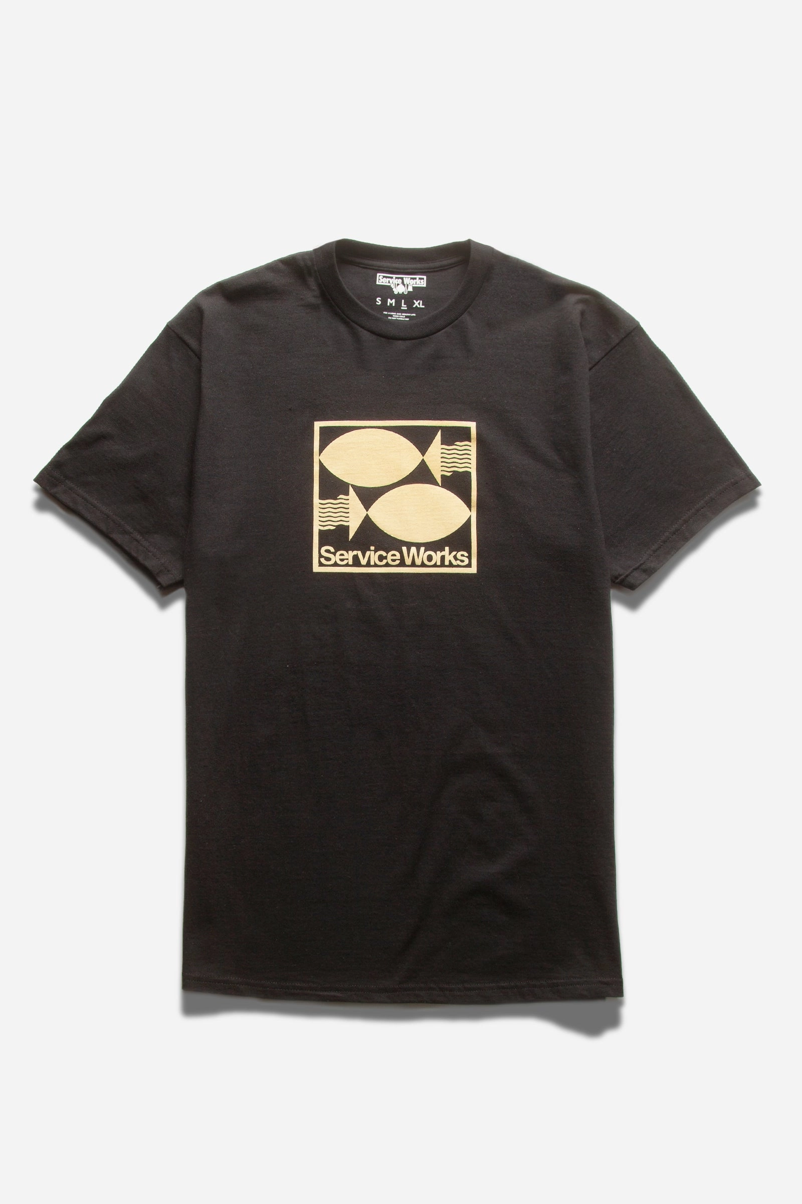 Service Works - Turbot Tee - Black