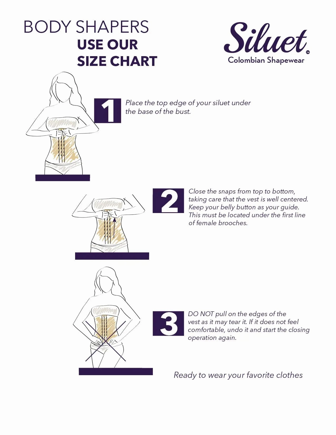 Siluet F30 / F31 / F32 Latex Waist Trainer
