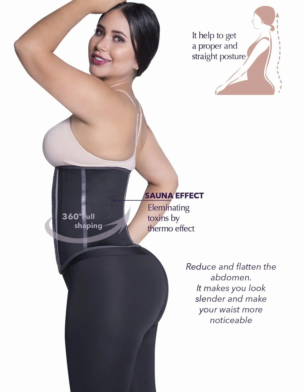Siluet F30 / F31 / F32 Latex Waist Trainer