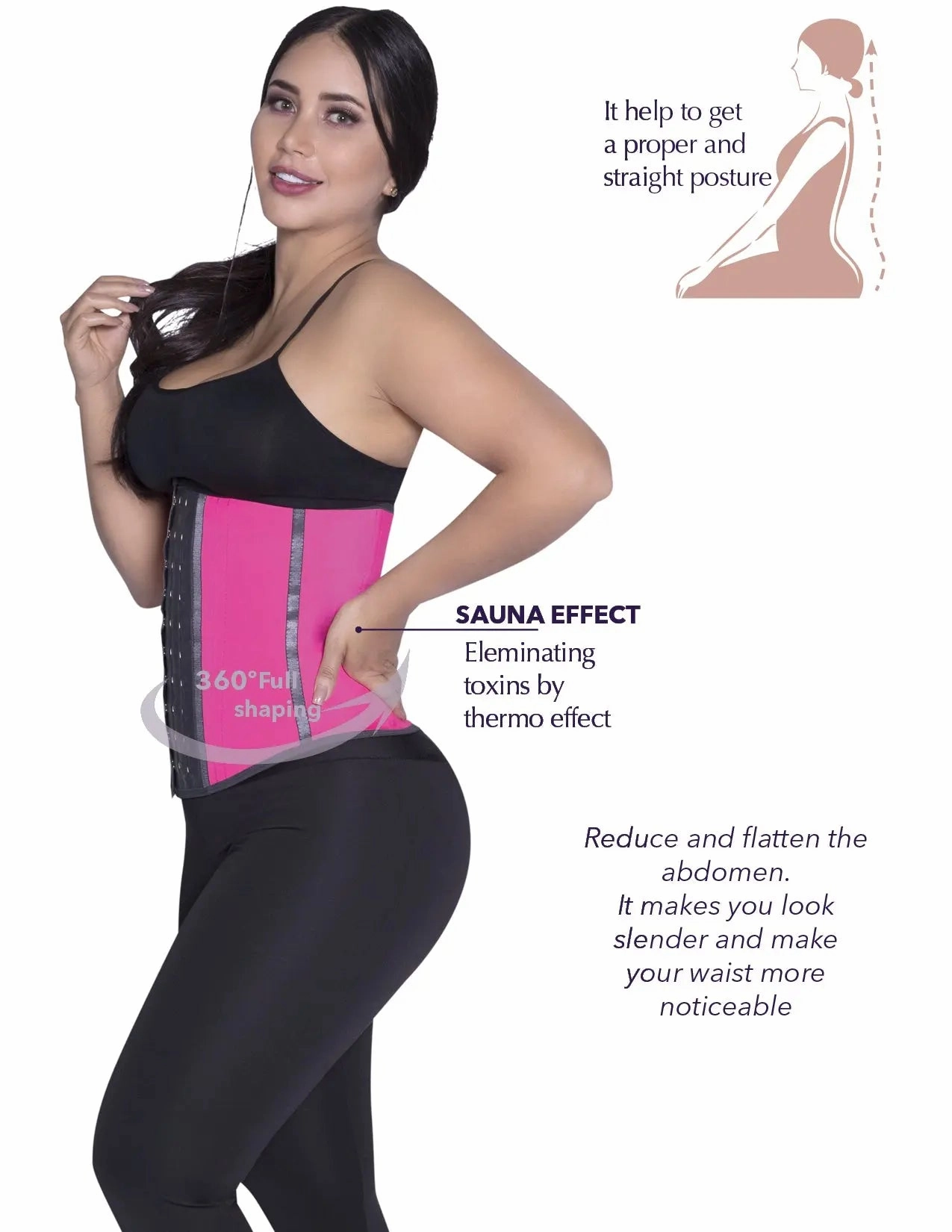 Siluet F30 / F31 / F32 Latex Waist Trainer