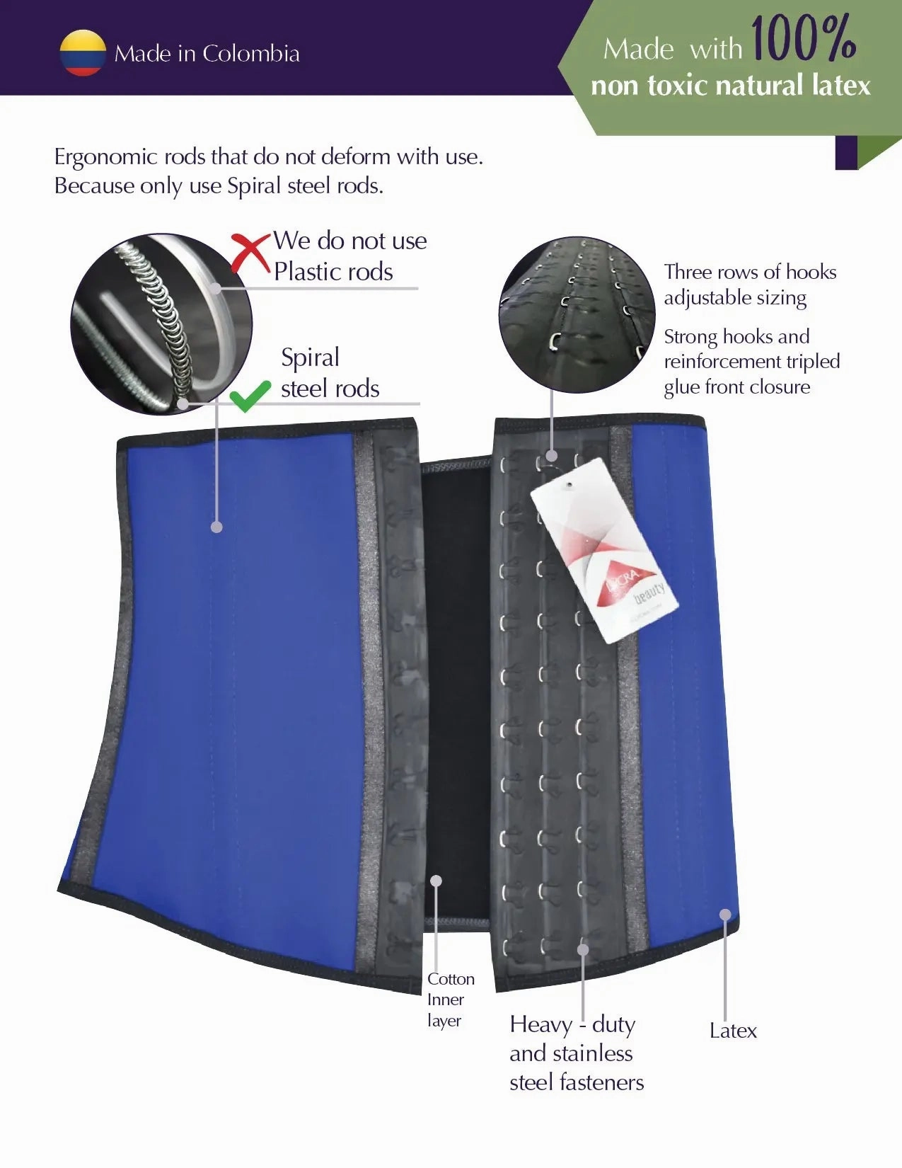 Siluet F30 / F31 / F32 Latex Waist Trainer