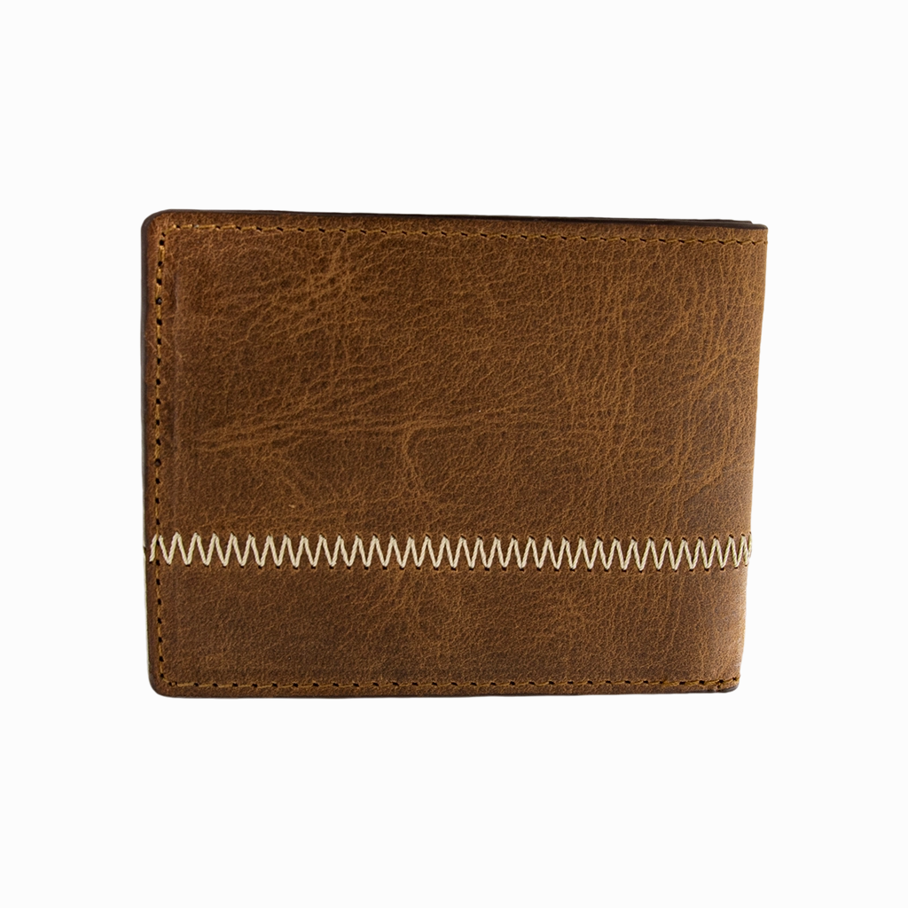 Slim Billfold Wallet Cognac