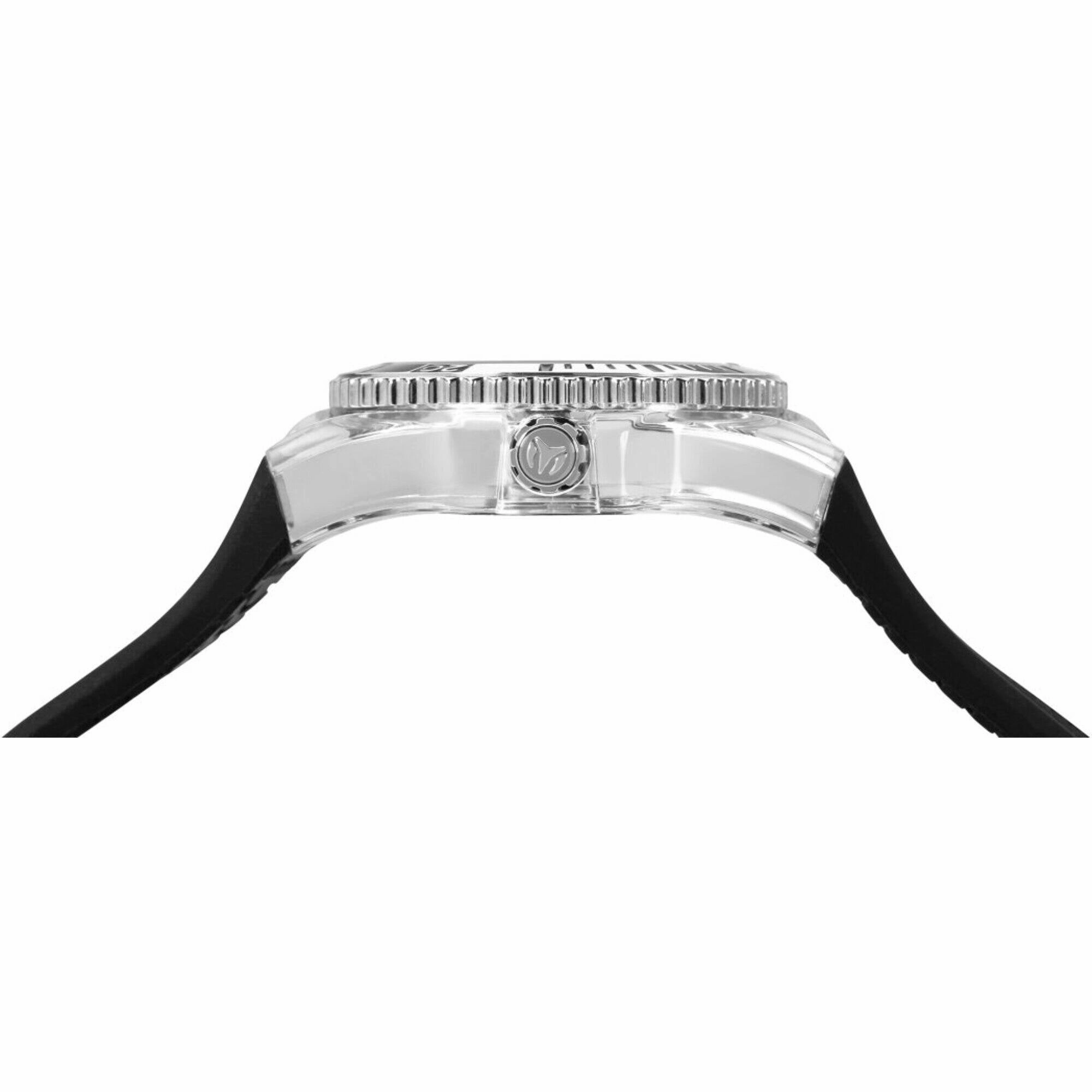 Technomarine Men's Watch - Cruise Monogram Quartz Black MOP Dial Strap | TM-115212