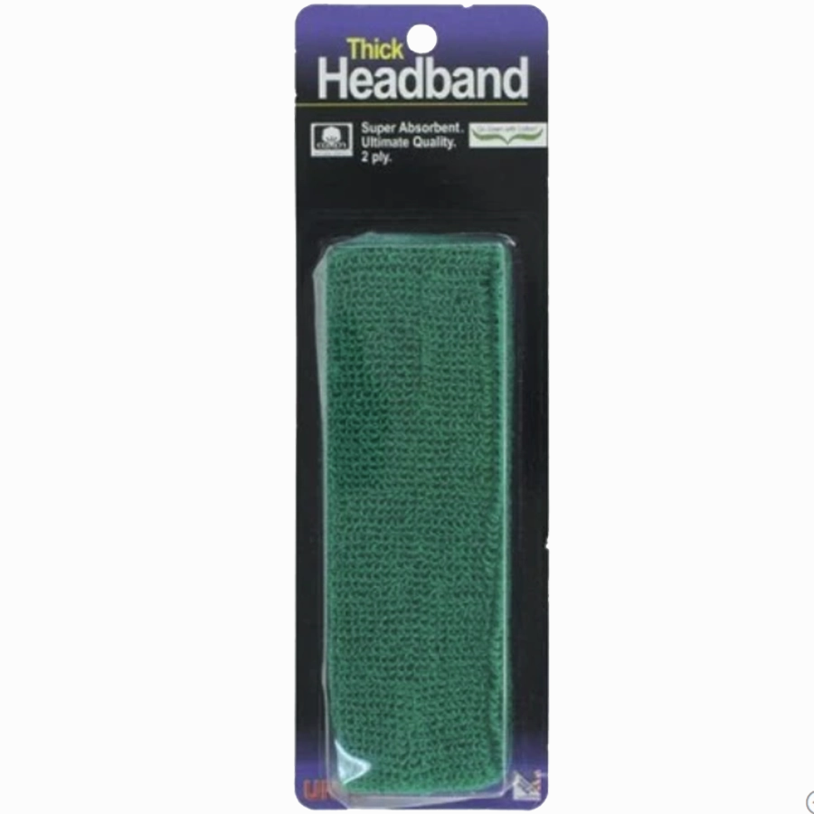 Thick 2-Ply Headband - Green