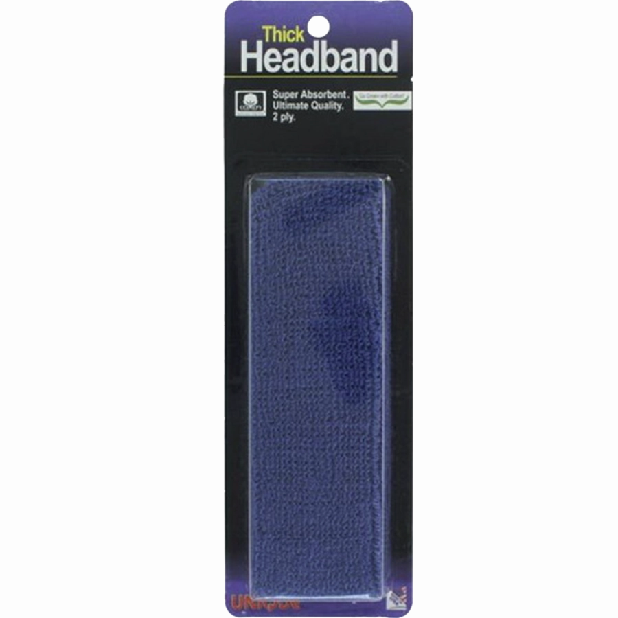 Thick 2-Ply Headband - Navy