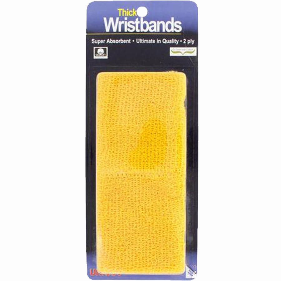 Thick 2-Ply Wristband - Gold