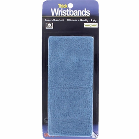 Thick 2-Ply Wristband - Light Blue