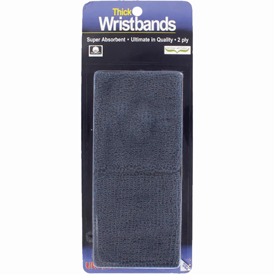 Thick 2-Ply Wristband - Navy