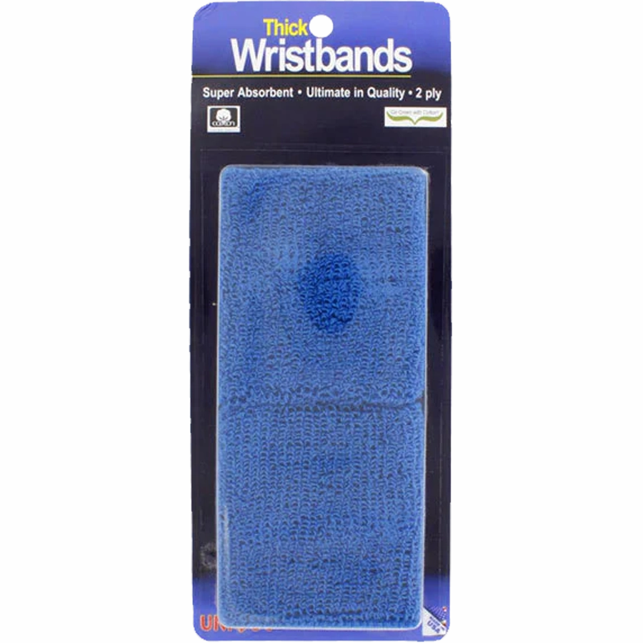 Thick 2-Ply Wristband - Royal