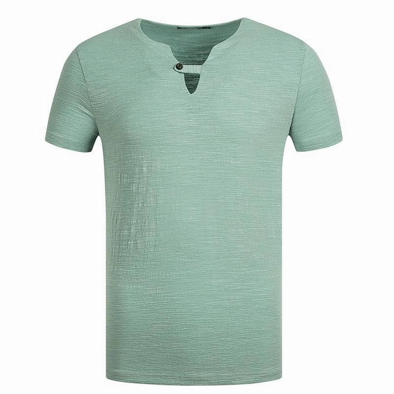 West Louis™ Fashion V-neck Collar Summer T-Shirt