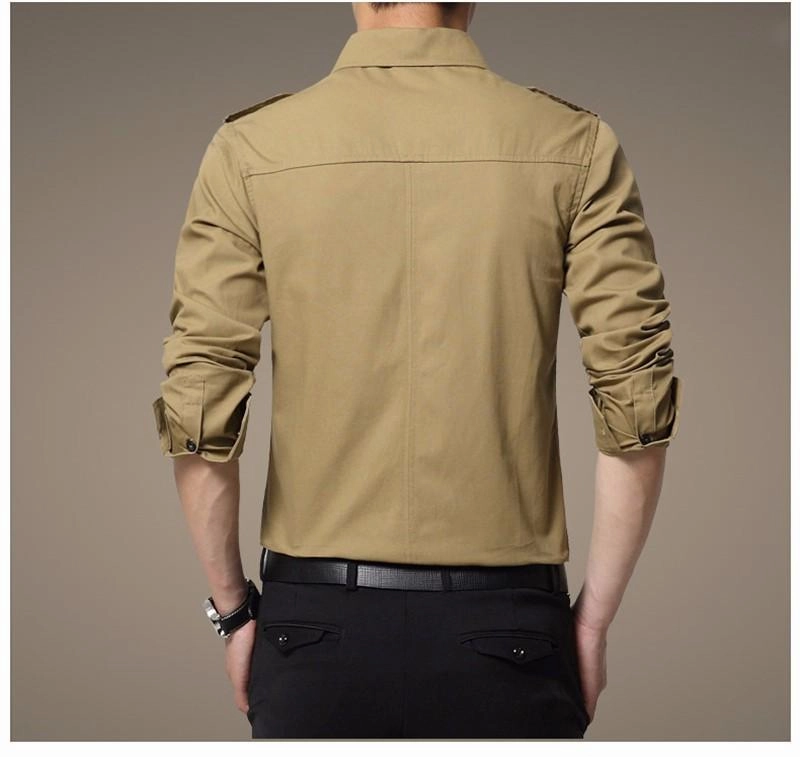West Louis™ Full Sleeve Epaulet Shirt