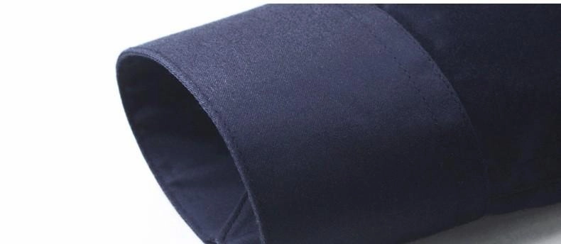 West Louis™ Long Sleeved Poplin Dress Cotton Shirt