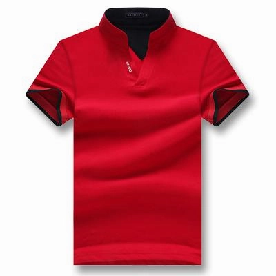 West Louis™ Summer Short Sleeved Turn Down Collar Polo Shirt