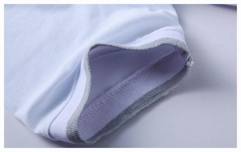 West Louis™ Summer Short Sleeved Turn Down Collar Polo Shirt