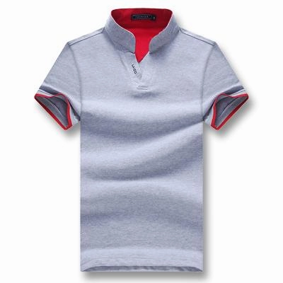 West Louis™ Summer Short Sleeved Turn Down Collar Polo Shirt